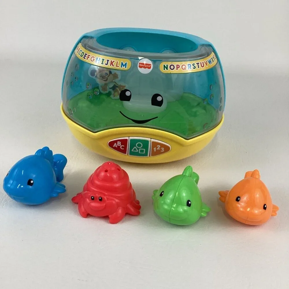 Fisher Price Laugh & Learn Magical Lights Fishbowl Interactive Toy Music Phrases
